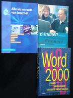 Te koop drie boeken met als thema informatica en computer., Comme neuf, Autres sujets/thèmes, Enlèvement ou Envoi