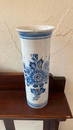 Vaas delfts blauw bloemen, Antiek en Kunst, Ophalen