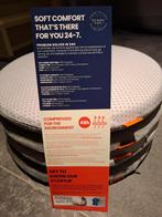 Stoelkussens / zitkussens 39 cm, set van 4 met rits, Huis en Inrichting, Ophalen of Verzenden, Nieuw, Grijs, Rond