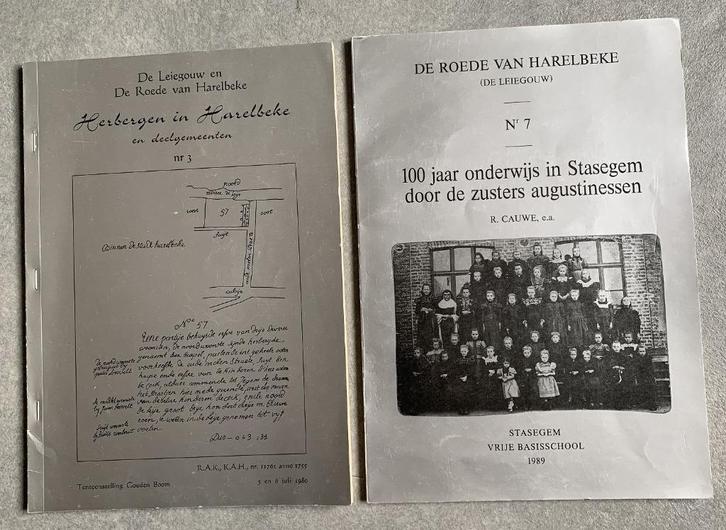 Harelbeke : beker -  herbergen - onderwijs Stasegem, Boeken, Geschiedenis | Stad en Regio, Ophalen