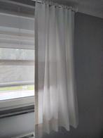 Witte overgordijnen, Huis en Inrichting, Ophalen of Verzenden, Zo goed als nieuw