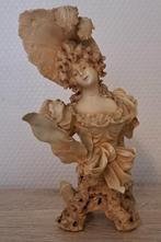 Buste Art Nouveau porcelaine biscuit femme Élégante Bohemia, Enlèvement ou Envoi