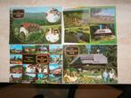 4 postkaarten Die schwarzwaldklinik, Ongelopen, Verzenden