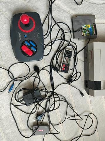1 NES-console, compleet met 1 controller + 1 joystickcontrol