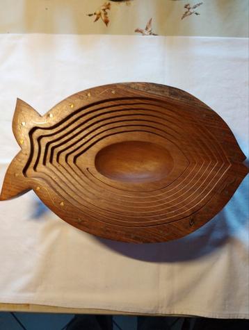 houten dienblad voor fruit  beschikbaar voor biedingen