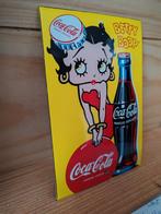 Betty Boop emaille bord, Ophalen of Verzenden, Zo goed als nieuw, Reclamebord