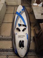 200€ Windsurf MISTRAL V98 Freeride + 2 Sails & Harness, Watersport en Boten, Windsurfen, Ophalen, 250 tot 300 cm, Met draagtas