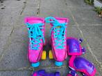 Patins roulettes Soy Luna 32/33 et protections, Ophalen, Zo goed als nieuw