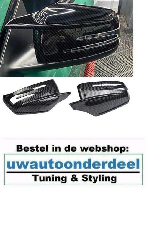 Wing Spiegel Carbon Spiegelkappen Voor MB E klasse W212, Auto diversen, Tuning en Styling, Verzenden