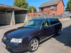 Audi A6 quatro, Auto's, Beige, 4 cilinders, Lederen bekleding, Blauw