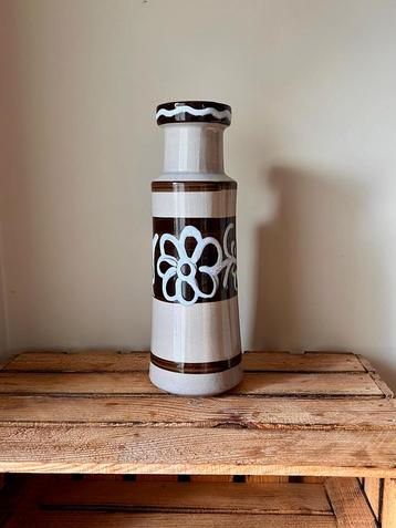 Grote vaas Scheurich West-Germany XL bloem beschikbaar voor biedingen