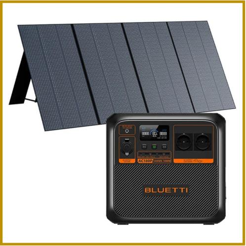 POWERSTATION 1440W + ZONNEPANEEL 350W, Caravans en Kamperen, Caravanaccessoires, Nieuw, Verzenden