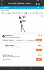 ALTREX opsteekladder, 2-delig, 14 sporten, Ophalen, Zo goed als nieuw, Ladder, Opvouwbaar of Inschuifbaar