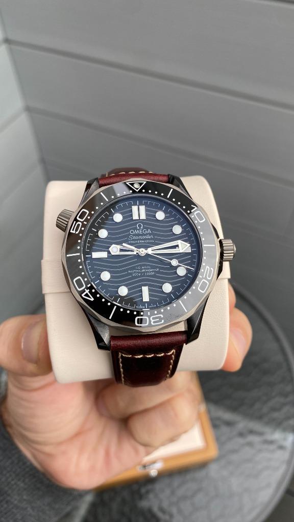 Omega Seamaster Diver 300M céramique et titane - échange ok, Handtassen en Accessoires, Horloges | Antiek, Omega, Ophalen of Verzenden