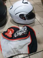 Casque MtHelmets moto/scooter taille M, Motoren, Ophalen, M