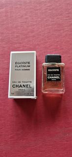 Miniature de 4ml eau de toilette Égoïste Platinum de Chanel, Verzamelen, Ophalen of Verzenden, Zo goed als nieuw, Miniatuur