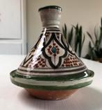 aardewerken Marokkaanse mini tajine 13 cm, Huis en Inrichting, Ophalen of Verzenden, Gebruikt