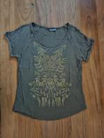 T-shirt YESSICA C&A kaki taille M, Kleding | Dames, T-shirts, Ophalen of Verzenden, Zo goed als nieuw, Maat 38/40 (M)