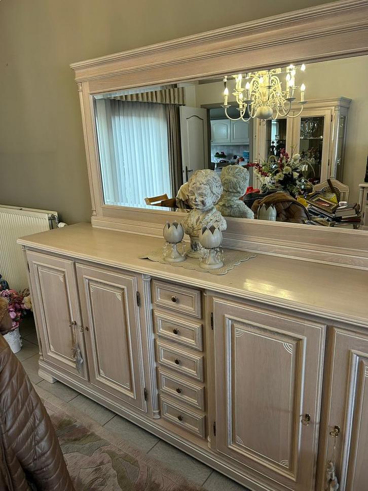 Eetkamer, Huis en Inrichting, Complete eetkamers, Zo goed als nieuw, 4 tot 6 stoelen, Ophalen