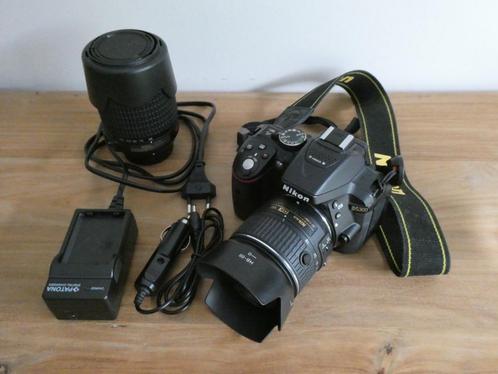 NIKON D5300 + 2 Lenzen, Audio, Tv en Foto, Fotocamera's Digitaal, Gebruikt, Spiegelreflex, Nikon, Ophalen