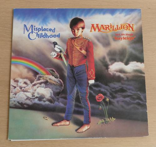 LP  Marillion ‎– Misplaced Childhood, CD & DVD, Vinyles | Rock, Utilisé, Progressif, 12 pouces, Enlèvement ou Envoi