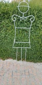 metalen dressboy/kledingstandaard met meisjes silhouet, Huis en Inrichting, Ophalen of Verzenden