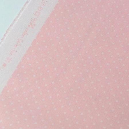 6072) 1,1 mètres de coton pois rose pâle, Hobby & Loisirs créatifs, Tissus & Chiffons, Neuf, Coton, 120 cm ou plus, 200 cm ou plus