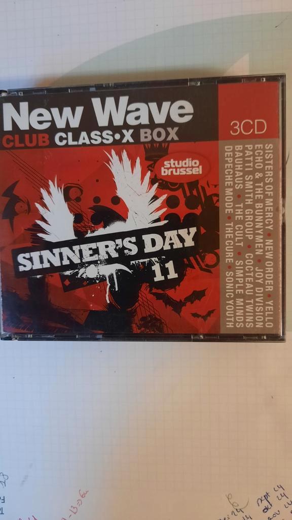 (3cd) NEW WAVE CLUB CLASS X Sinner´s day 2011, CD & DVD, CD | Compilations, Comme neuf, Enlèvement ou Envoi