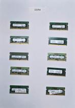 DDR4 RAM 4GB geheugen SODIMM 2dehands (10 stuks), Computers en Software, RAM geheugen, Gebruikt, DDR4, Ophalen of Verzenden, Laptop