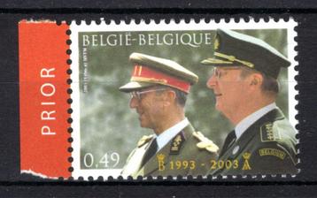 3201 MNH** 2003 - Hommage au roi Baudouin et au roi Alber, Enlèvement ou Envoi, Non oblitéré, Neuf