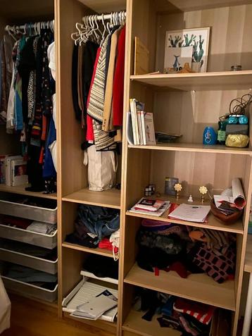 PAX open kleedkamer, Huis en Inrichting, Kasten | Kleerkasten, Ophalen, Moderne, modele paX, Gebruikt, 200 cm of meer