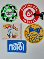 Vintage stickers Nationale loterij, Verzenden