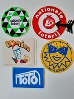 Vintage stickers Nationale loterij, Envoi