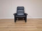 de Sede DS50/DS55 Fauteuil - Zwart - Leder - Design, Huis en Inrichting, Stoelen, Design, Leer, Zo goed als nieuw, Verzenden