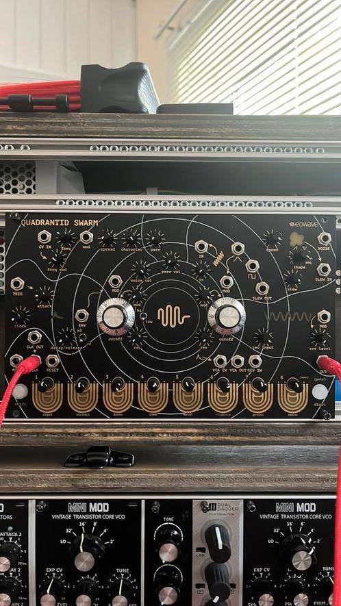 Eowave Quandrantid swarm (+reverb tank), Muziek en Instrumenten, Soundmodules, Ophalen of Verzenden