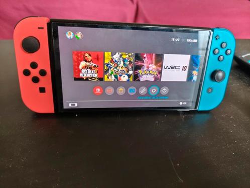 SWITCH OLED+CLASSIQUE, Games en Spelcomputers, Spelcomputers | Nintendo Switch, Switch OLED, Ophalen