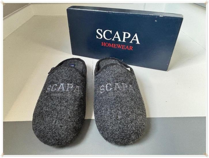 SCAPA HOMEWEAR - PANTOUFLES OUVERTES – P. : 40, Kleding | Heren, Schoenen, Nieuw, Pantoffels of Sloffen, Overige kleuren, Ophalen of Verzenden
