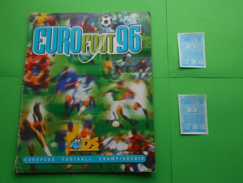 EUROFOOT '96 stickers voetbal DS/Funstickers, Verzamelen, Sportartikelen en Voetbal, Gebruikt, Poster, Plaatje of Sticker, Ophalen of Verzenden