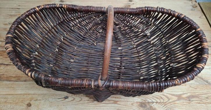 Franse brocante plukmand , 57 cm, Antiek en Kunst, Curiosa en Brocante, Ophalen of Verzenden