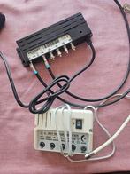 Coax splitter en versterker, Telecommunicatie, Overige Telecommunicatie, Ophalen of Verzenden, Gebruikt