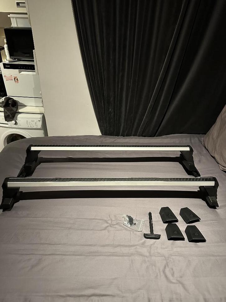 Originele Porsche Panamera (971) Dakdragers / Compleet, Auto diversen, Dakdragers, Zo goed als nieuw, Ophalen of Verzenden