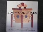 400 Wood Boxes, Boeken, Kunst en Cultuur | Fotografie en Design, Ophalen of Verzenden, Gelezen, Overige onderwerpen
