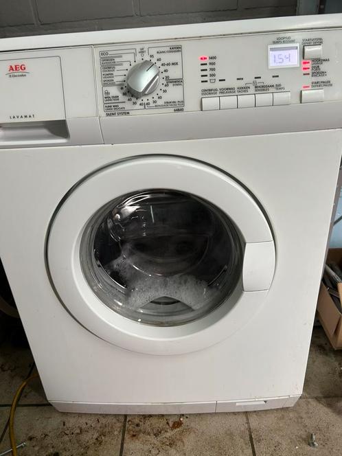 Wasmachine aeg pas nieuw!!! Wegens nr rusthuis, Elektronische apparatuur, Wasmachines, Ophalen