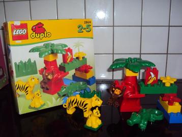 Lego duplo 2864, dierentuin met wilde dieren*Volledig*, Enlèvement ou Envoi, Ensemble complet, Duplo