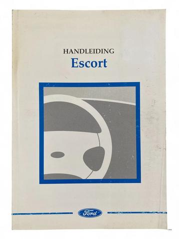 Ford Escort Handleiding 1998 NL - Origineel Instructieboekje