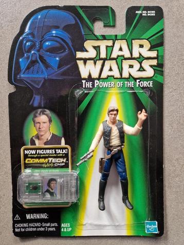 Star Wars Hasbro Han Solo Cantina The Power of the Force 2  beschikbaar voor biedingen