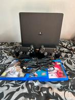 Playstation 4, Ophalen, Met 2 controllers, 1 TB, Slim