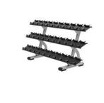 NIEUWE Precor 3-Laags Dumbellrek (3 beschikbaar), Nieuw, Rug, Dumbbell, Ophalen