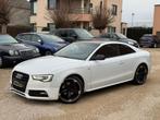 Audi A5 Coupé S-Line 2014 2.0 TDI 177pk Manueel, Auto's, Voorwielaandrijving, Zwart, 4 cilinders, Wit