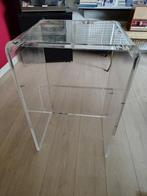 Plexiglas bijzettafel, Huis en Inrichting, Ophalen, Zo goed als nieuw